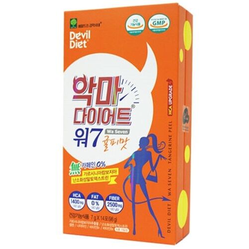 애플트리김약사네 악마 다이어트 워7 귤피맛 7g