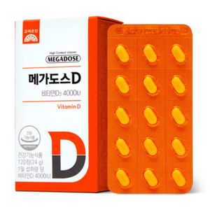 메가도스D 비타민D3 4000IU