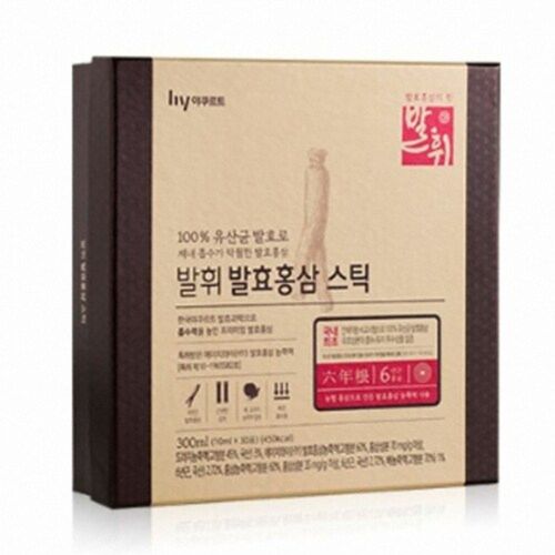 발휘 발효홍삼 스틱