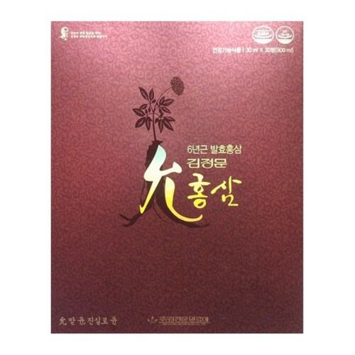 6년근 발효홍삼 김정문 홍삼 30ml