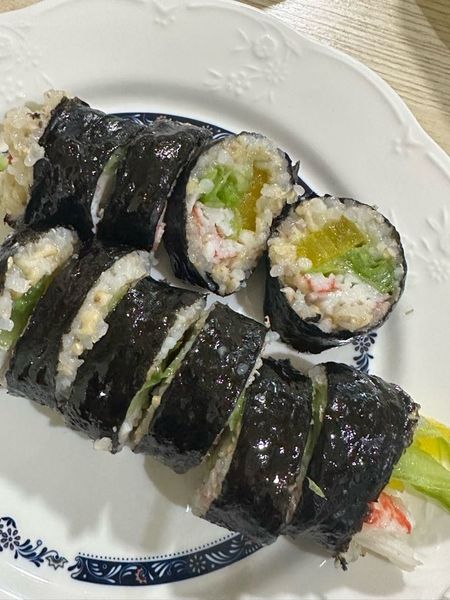 カニカマきゅうりキンパ・カニカマ1本のサムネイル