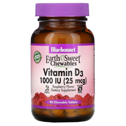 EarthSweet 츄어블 비타민D3 1000IU