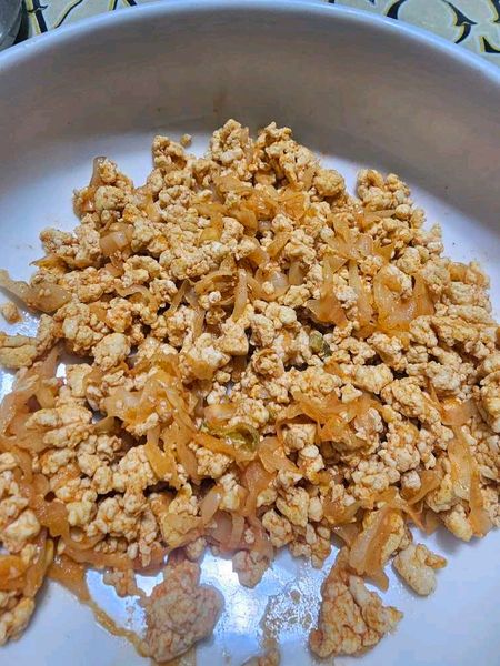 卵豆腐キャベツ炒飯のサムネイル