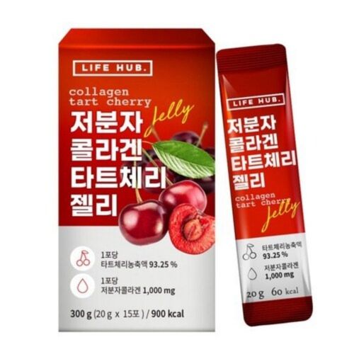 라이프허브 저분자 콜라겐 타트체리 젤리
