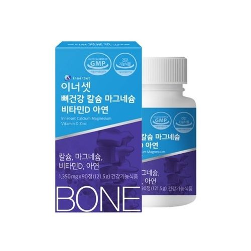 이너셋 뼈건강 칼슘 마그네슘 비타민D 아연
