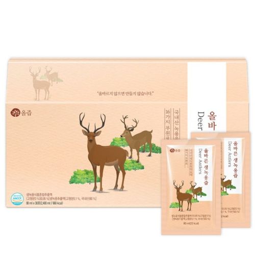 올즙 올바른 생녹용즙