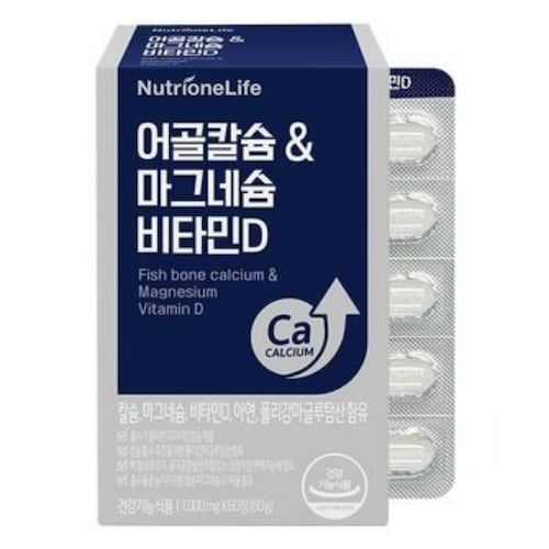 뉴트리원라이프 어골칼슘&마그네슘 비타민D