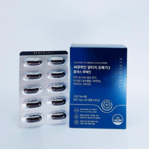 써큐파인 알티지 오메가3 플러스 루테인