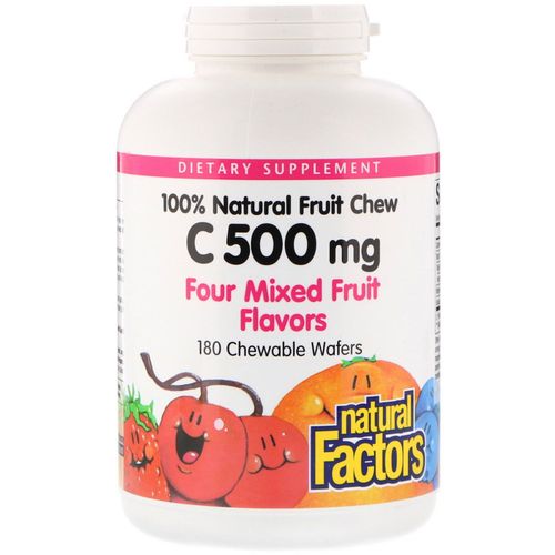 츄어블 비타민C 500mg 포믹스드프룻