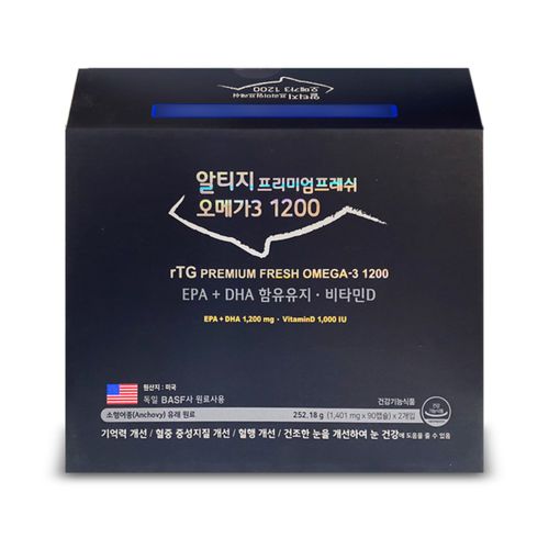 알티지 프리미엄 프레쉬 오메가3 1200