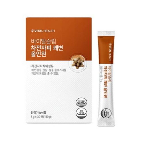 바이탈헬스 바이탈슬림 차전자피 쾌변 올인원