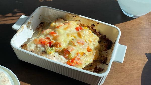 野菜とチーズの鶏むね肉グリルのサムネイル
