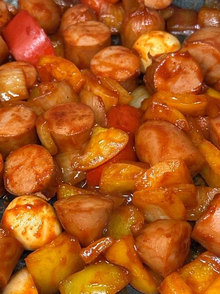 低糖ソーセージ野菜炒めのサムネイル