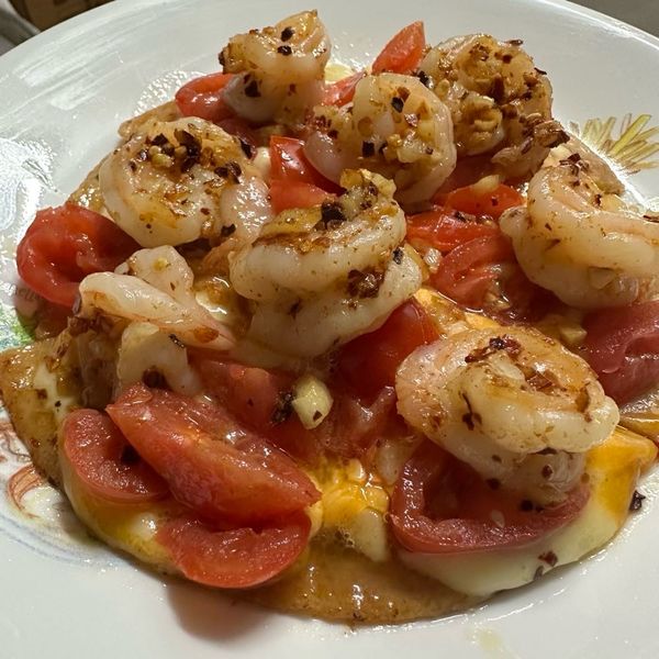Thumbnail of Butter Garlic Shrimp Tortilla Pizza