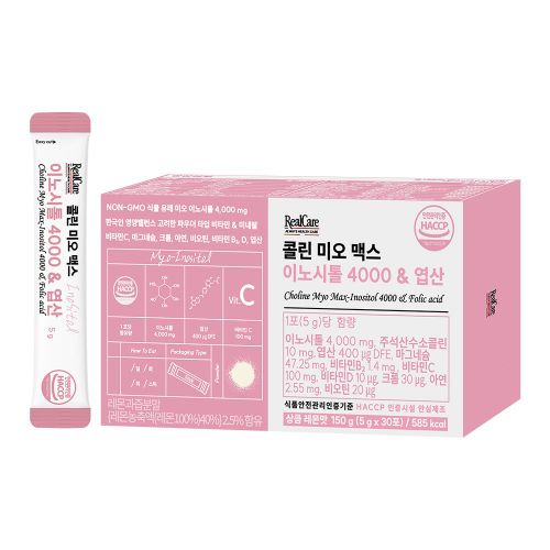 콜린 미오 맥스 이노시톨 4000&엽산
