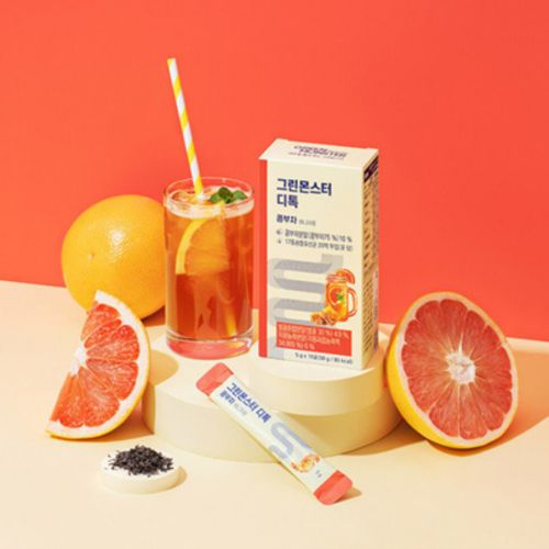 그린몬스터 디톡 콤부차 허니자몽