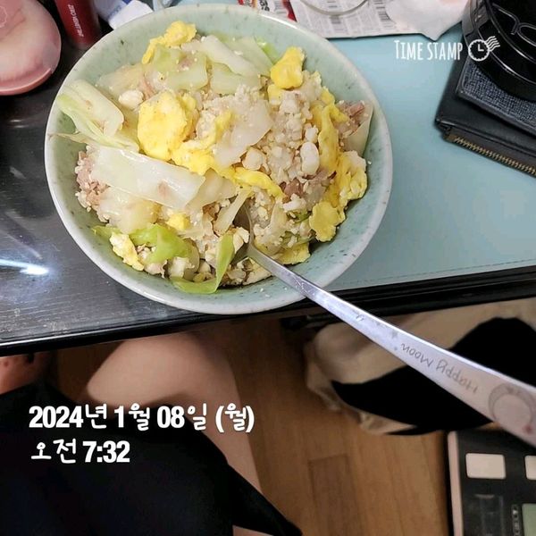양배추참치두부계란밥의 썸네일