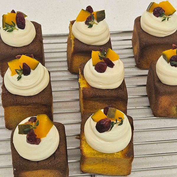 ケトかぼちゃパウンドケーキのサムネイル