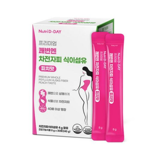 프리미엄 쾌변엔 차전자피 식이섬유 피치맛