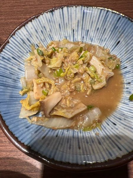 白菜ときのこの味噌和えのサムネイル