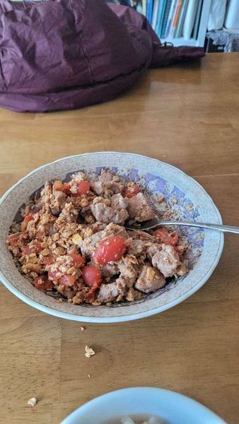 토마토 달걀 돈계육 볶음의 썸네일