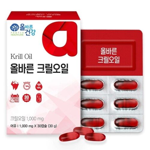 올즙 올바른 크릴오일
