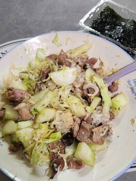 豚肩肉ときゅうりのビビンバ_のサムネイル