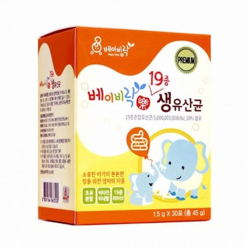 19종 생유산균