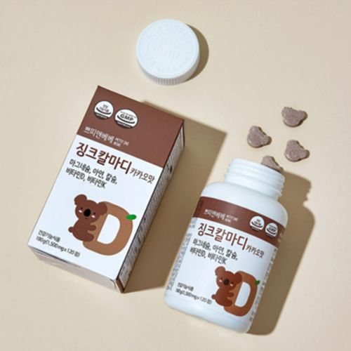 쁘띠앤베베 징크칼마디 카카오맛
