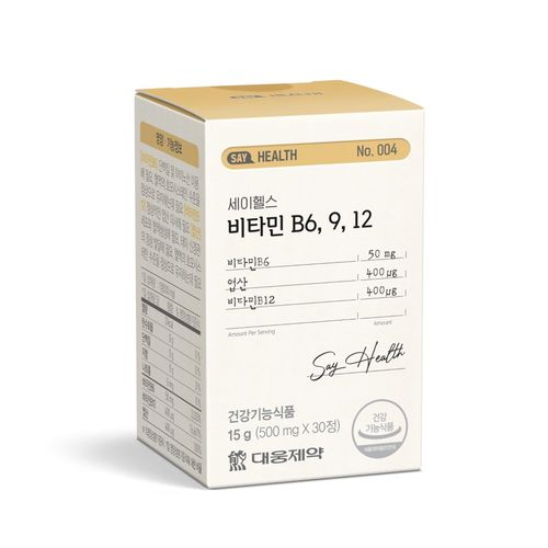 세이헬스 비타민 B6, 9, 12