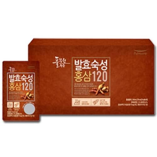 풀무원녹즙 발효숙성 홍삼120 70ml