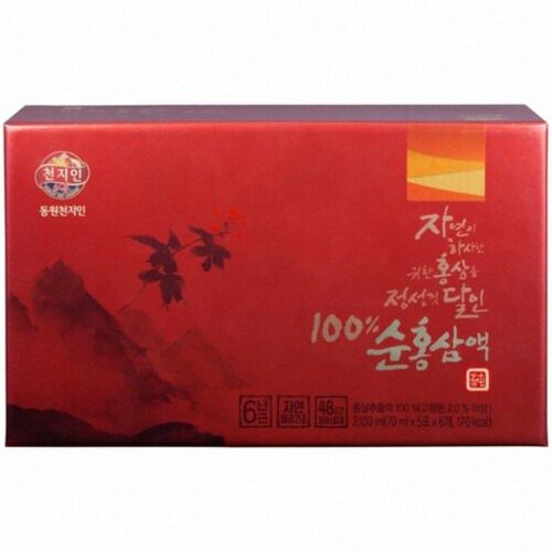 천지인 6년근 순홍삼액 70ml