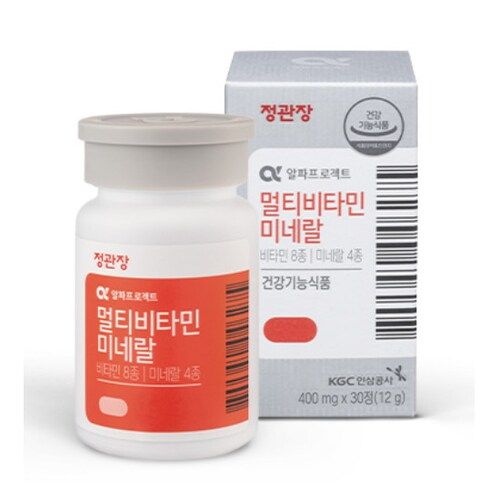 정관장 알파프로젝트 멀티비타민 미네랄