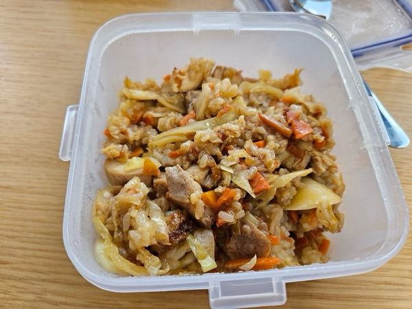 Thumbnail of Cabbage and Carrot Chicken Breast Fried Rice