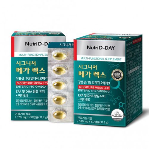 시그니처 메가 렉스 장용성 알티지 오메가3