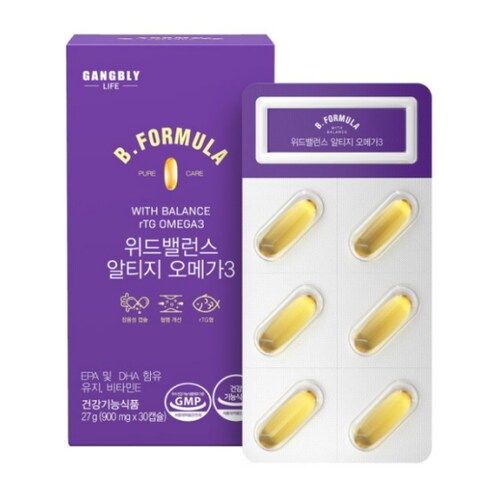 강블리라이프 비포뮬라 위드밸런스 알티지 오메가3