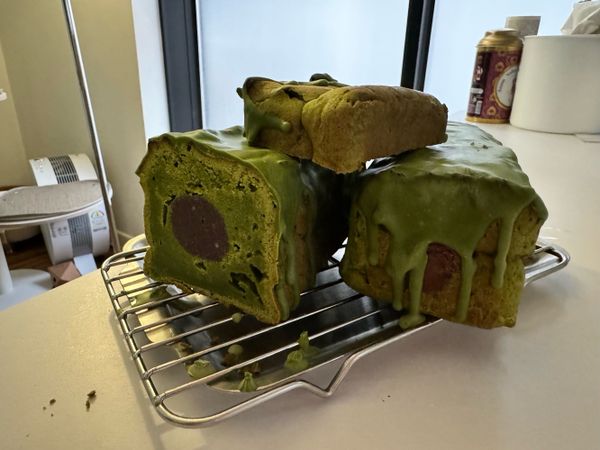 無糖抹茶パウンドケーキのサムネイル