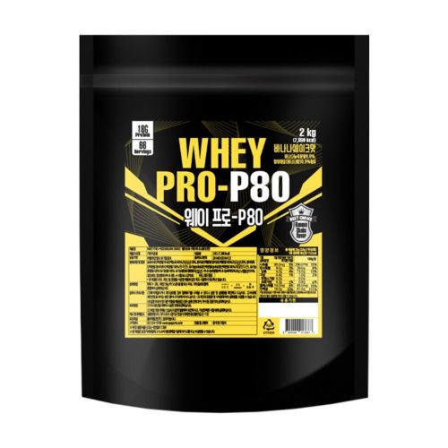 웨이프로P80 바나나쉐이크맛