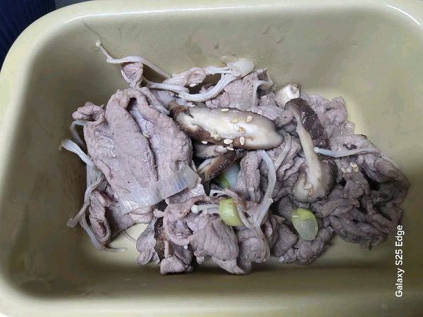 🐂 버섯 소불고기 볶음의 썸네일