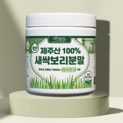 제주산 100% 새싹보리분말