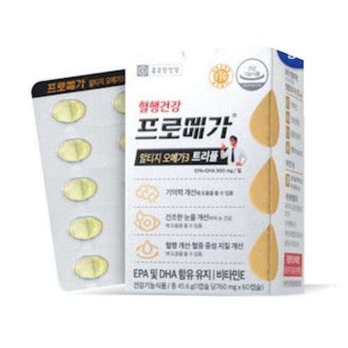 혈행건강 프로메가 알티지 오메가3 트리플