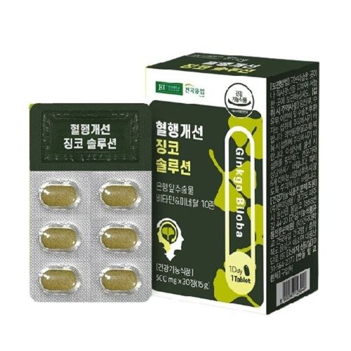 혈행개선 징코 솔루션