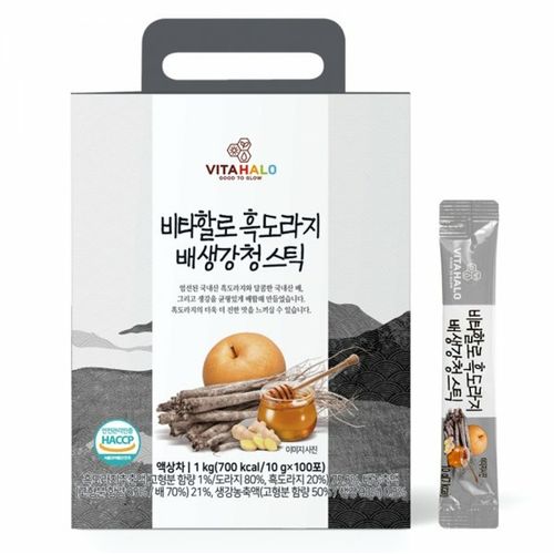 흑도라지 배생강청 스틱