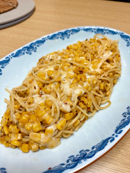 コーンチーズスパゲッティのサムネイル