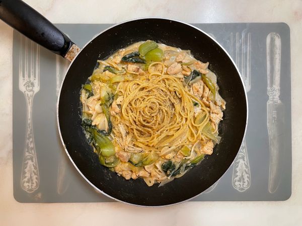 닭고기 아몬드 크림 파스타 🍝의 썸네일