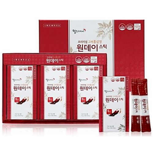 웰스데이 프리미엄 고려홍삼정 원데이 스틱