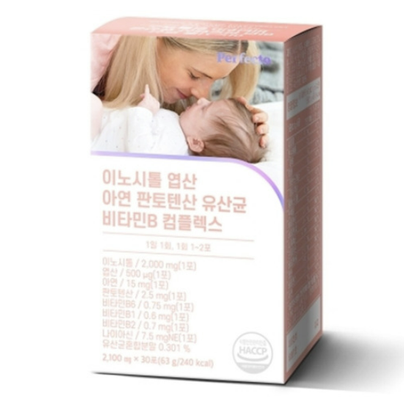 이노시톨 엽산 아연 판토텐산 유산균 비타민B 컴플렉스