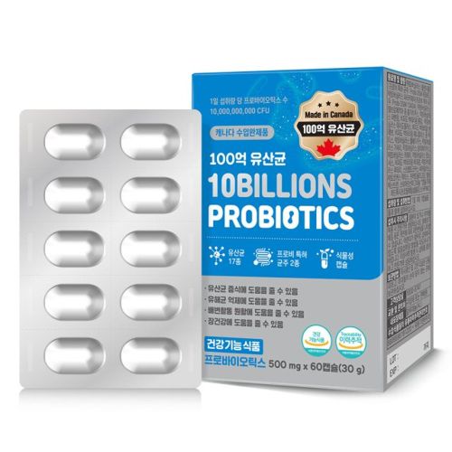 100억 프로바이오틱스 생유산균 500mg