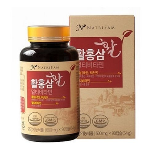 네이트리팜 활홍삼 멀티비타민