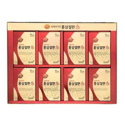 천지인 홍삼절편 수 15g 8개입 120g